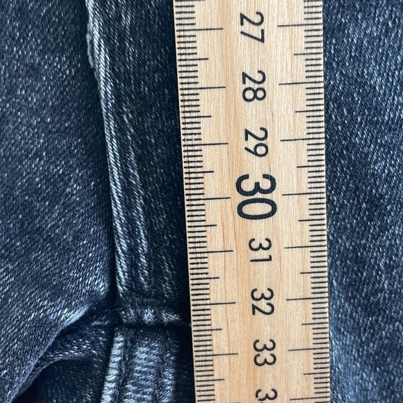 Mother - High Rise Wide Legged Pants - Dark Wash - 26 - Picture 11 of 16